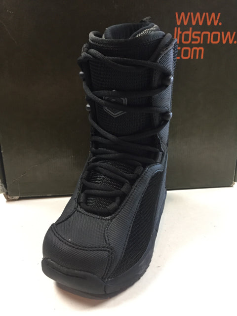 LTD Stratus Black Jr. Size Specific 2 New Snowboard Boots