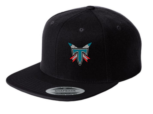 Tacoma Rockets Flat Bill Snapback Cap