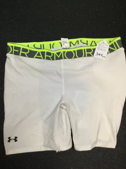 Load image into Gallery viewer, Under Armour White Adult Size Specific XL Used Football base layer
