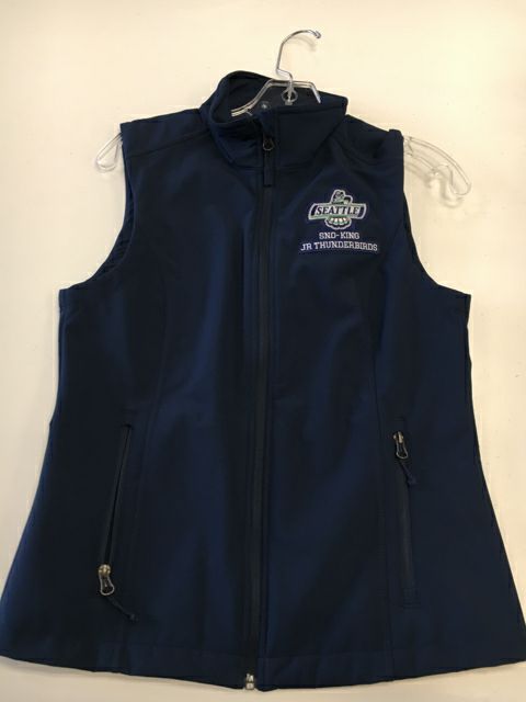 Load image into Gallery viewer, Port Authority Sno-King New Navy Ladies XL Vest
