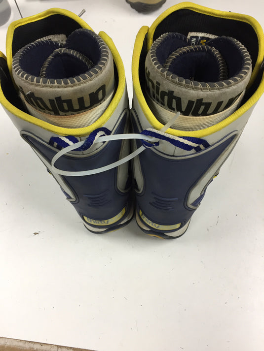 thirtytwo Griffin Blue/Yellow Womens Size Specific 8 Used Snowboard Boots