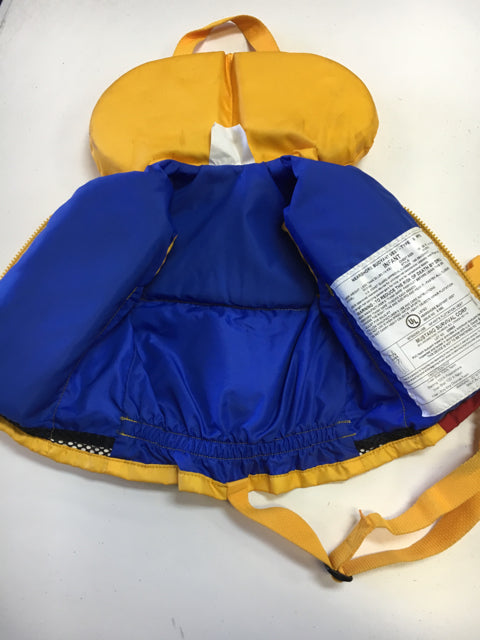 Mustang Lil Legends Yellow Infant Used Life Vest