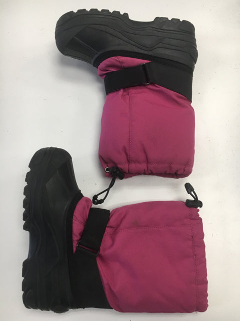 Load image into Gallery viewer, Used kamik Pink/Black Size 4 Winter Boots
