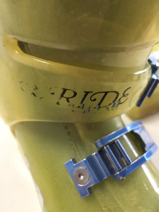 Lange Surefoot Green Size 292mm Used Downhill Ski Boots