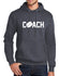 Hockey Coach Heather Navy Adult New Hockey Sweatshirt