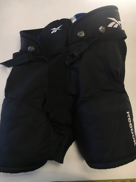 Load image into Gallery viewer, Reebok XTK Black Youth Size Large Used Hockey Pants
