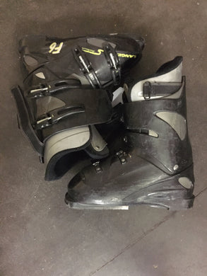 Lange F6 Black Size 318mm Used Downhill Ski Boots