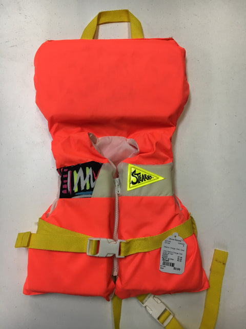 Load image into Gallery viewer, Used Stearns Orange Child Small Life Vest
