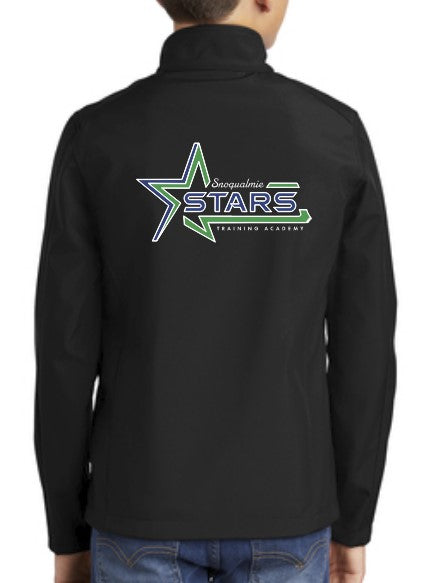 Load image into Gallery viewer, STARS Unisex Full Zip Core Soft Shell Jacket
