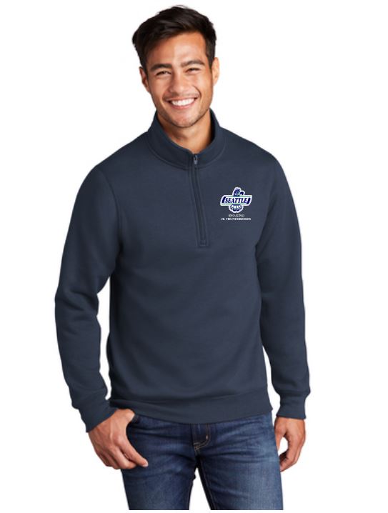 Load image into Gallery viewer, Sno-King Jr Thunderbirds Fleece 1/4 Zip Sweatshirt
