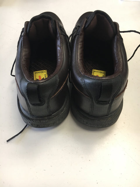 Load image into Gallery viewer, FootJoy X Dimension Brown/Black Mens Size Specific 9 Used Golf Shoes
