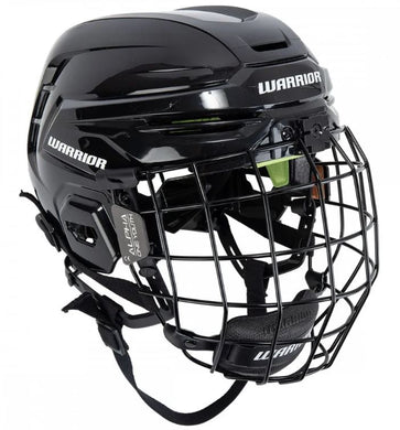 Warrior Alpha One Combo New Black Size Youth Ice Hockey Helmet