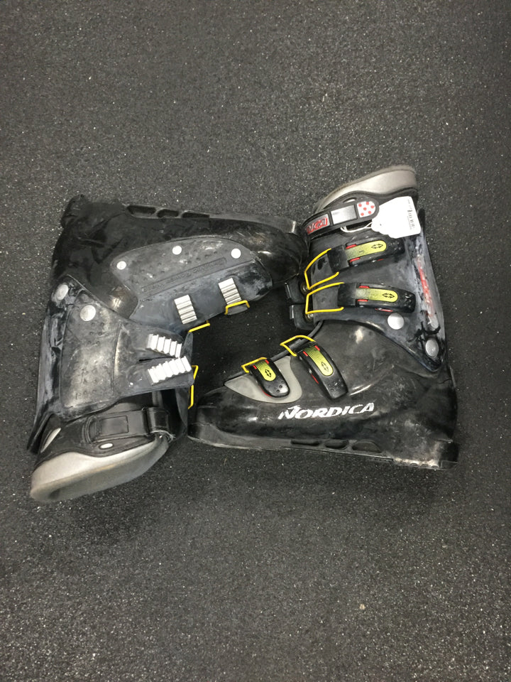 Load image into Gallery viewer, Nordica Vertech 55 Black Size 300mm Used Downhill Ski Boots
