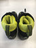 Used Fischer XJ Sprint Black/Neon Yellow Sr Size 38 NNN Cross Country Boots