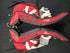 CCM Extreme Flex Pro Used Black/Red/White Size 34" + 2" Hockey Goalie Leg Pads