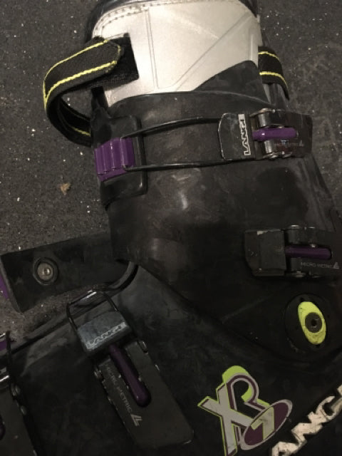 Lange XR7 Black /Purple Used Downhill Ski Boots