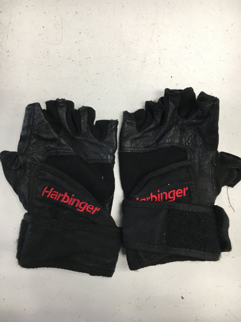 Load image into Gallery viewer, Used Harbinger Black Misc. Exercise Gloves
