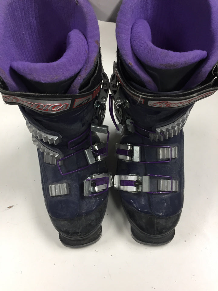 Nordica Vertech 75 Purple Size 270 mm Used Downhill Ski Boots
