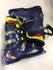 Lange Zero X9 Navy/Neon/Red Size 315mm Used Downhill Ski Boots