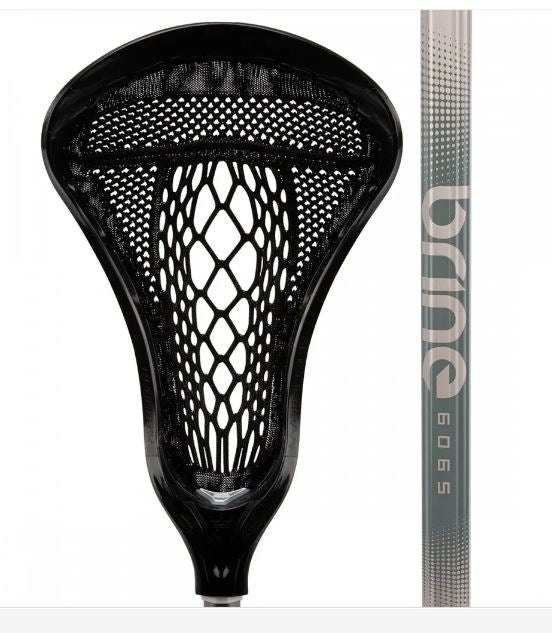 Load image into Gallery viewer, Brine Dynsaty Warp Next Black/Grey 43&quot; Attack Women&#39;s New Lacrosse Stick
