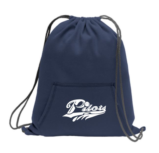 Pilots Softball New Navy Jersey Cinch Bag