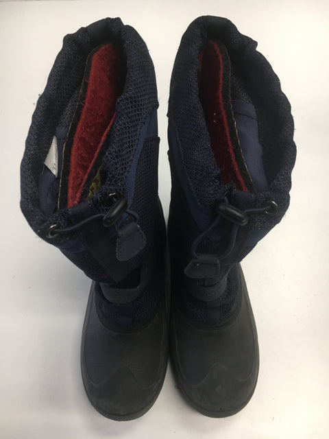 Used kamik Black/Blue Size 6 Winter Boots