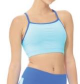 Mondor Racerback Sea Foam New Girls 6X-7 Crop Top