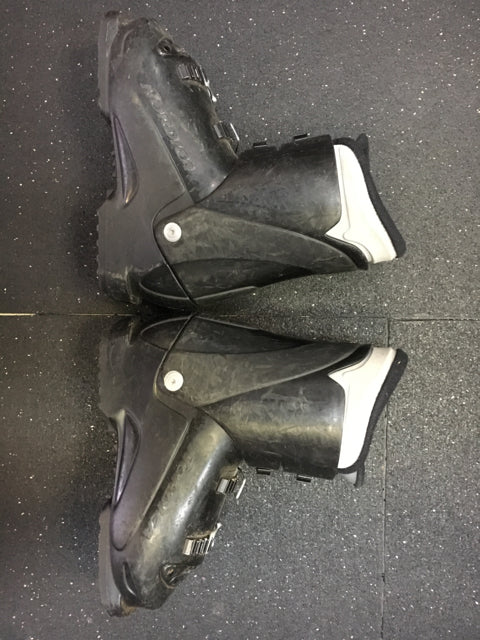 Nordica Black Size 24.5 Used Grand Prix TJ Downhill Ski Boots