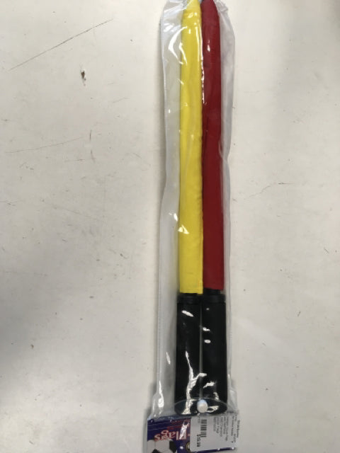 Champion Soccer Flags Red/Yellow Used