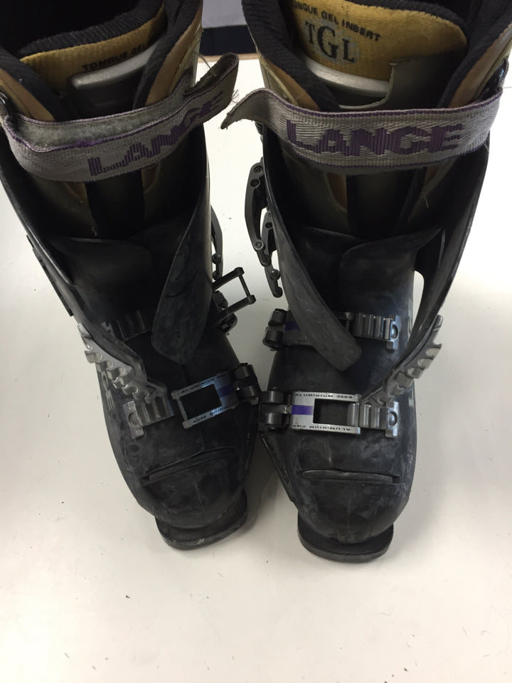 Load image into Gallery viewer, Lange XR8 Black Size 305mm Used Downhill Ski Boots
