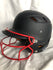 Schutt Air 4.2 Black/Red Softball Sr. Size Specific OSFM Batting Helmet