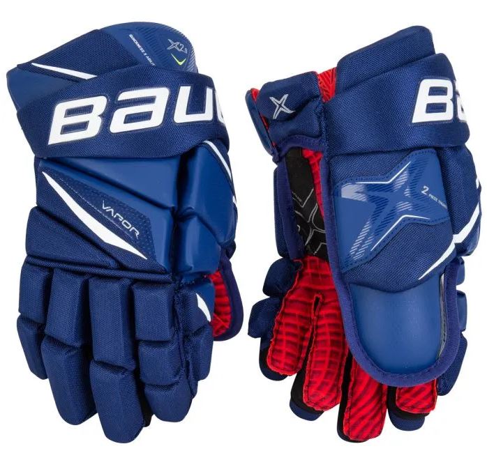Bauer Vapor X2.9 Navy New Size 10" Hockey Gloves