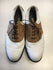 FootJoy DryJoy White/Tan Mens Size Specific 11 Used Golf Shoes