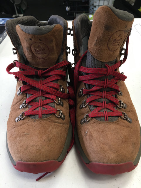 Used Danner Mountain 600 Brown Womens 9.5 Hiking Boots