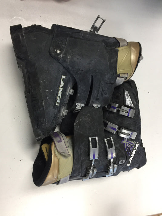 Lange XR8 Black Size 305mm Used Downhill Ski Boots