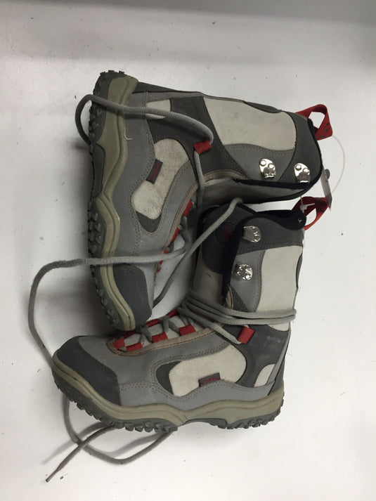 Vision Grey Sr Size Specific 6 Used Snowboard Boots