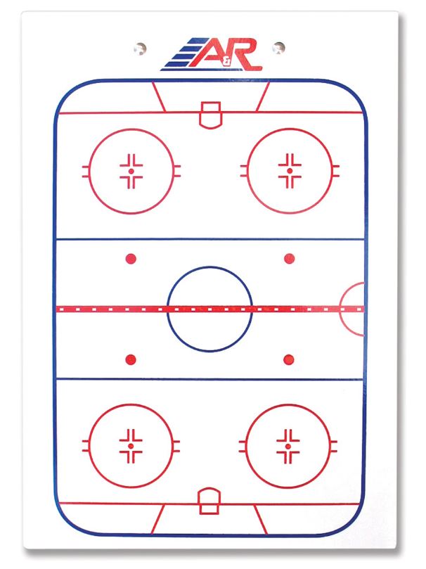 A&R Coach Board Size Specific 9"x14" New Ice Hockey Coach Board