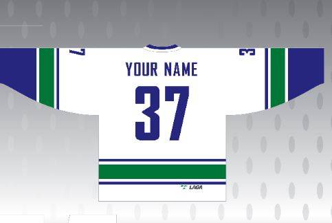 Load image into Gallery viewer, Mets RHL Sublimated White New Hockey Jersey
