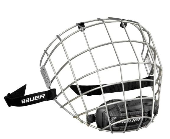 Bauer Profile II FaceMask Silver New Large