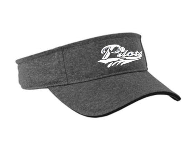 Pilots Softball New Graphite Heather Visor