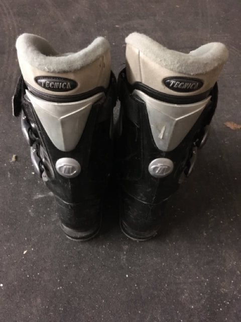 Load image into Gallery viewer, Tecnica entryX 5 Black Size 284 mm Used Downhill Ski Boots
