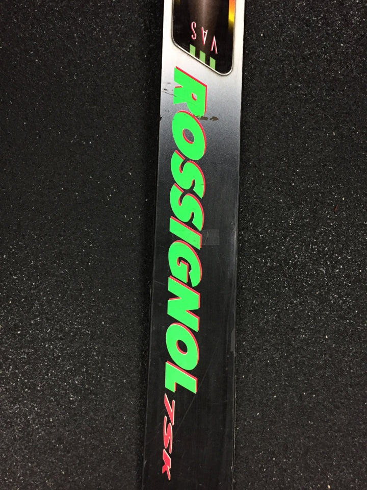 Rossignol 7SK Black Length 193cm Used Downhill Skis w/Bindings