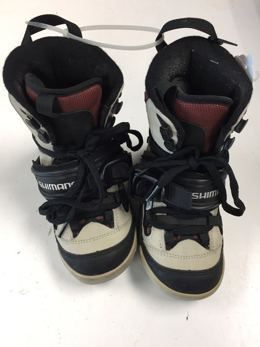 Shimano Black/Red Womens Size Specific 5 Used Snowboard Boots