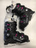 Used Salomon 60-W Black/White Size 22.5 Downhill Ski Boots