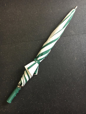 Used Green/White Golf Umbrella