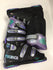 Tecnica TNS AVS Black/Purple/Teal Size 298mm Used Downhill Ski Boots