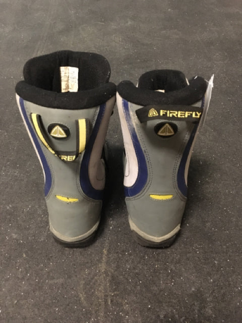 Load image into Gallery viewer, Firefly Unknown Grey /Blue Used Snowboard Boots
