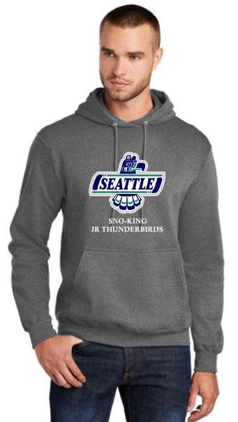 Load image into Gallery viewer, Sno-King Jr. Thunderbirds Adult Cotton/Poly Hoodie
