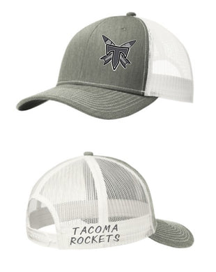 Tacoma Rockets T Logo Snapback Trucker Cap