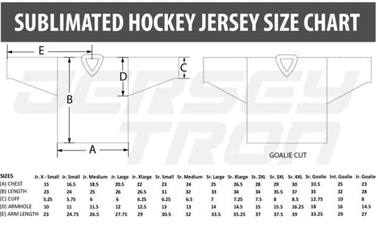 Gorillas Purple/Black Sublimation Hockey Jersey